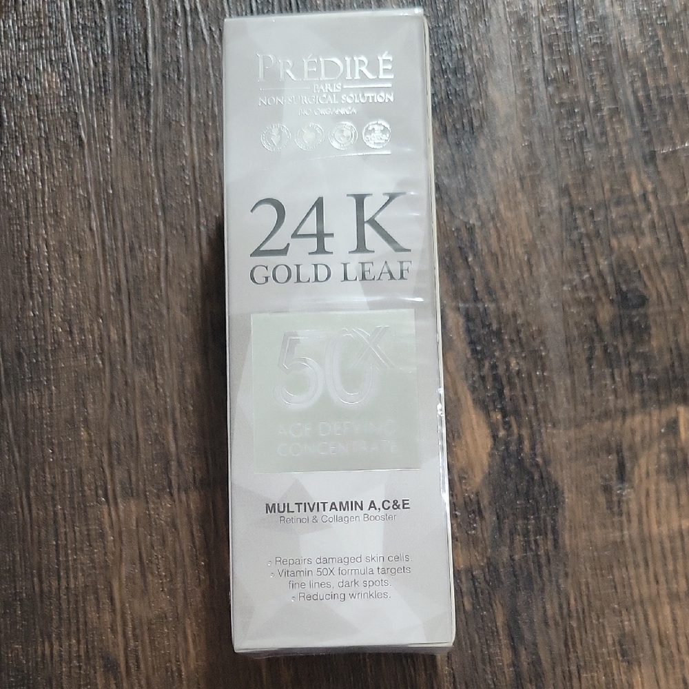 NIB And SEALED Predire 24K Gold Leaf Anti-Aging Serum